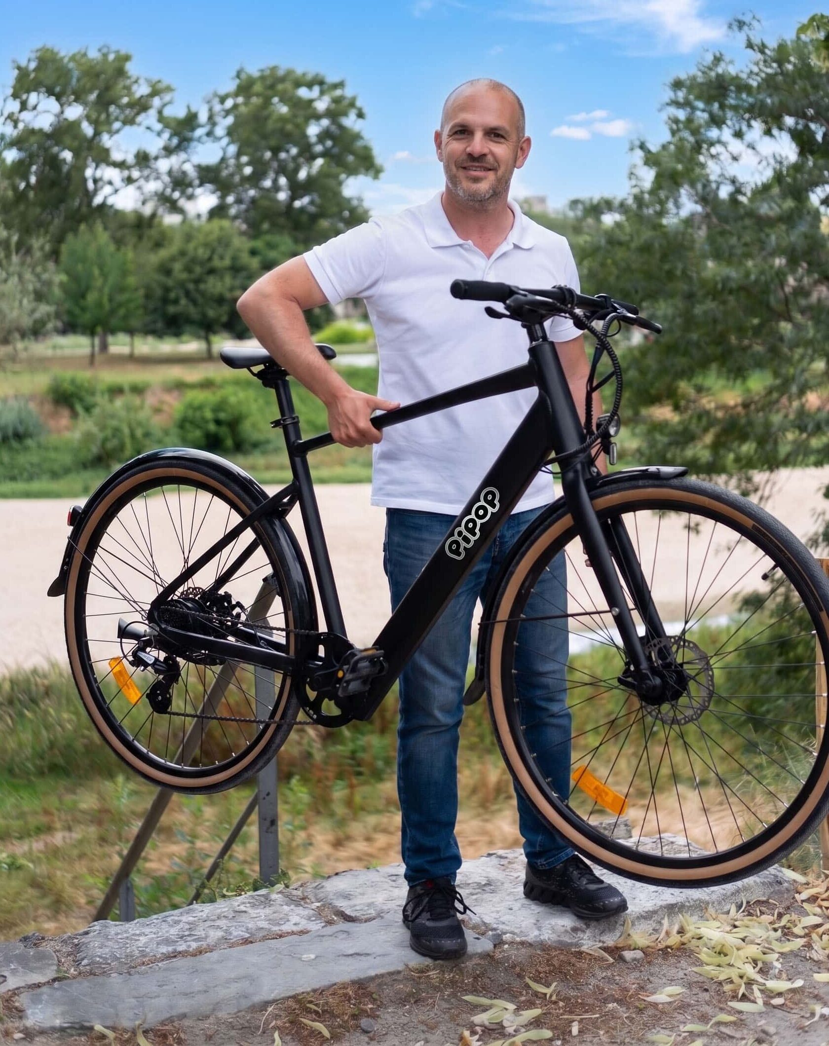Vélo Pi-POP Horizon - vélo electrique sans batterie à seulement 18kg